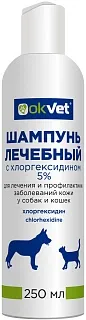 OKVET® therapeutic Shampoo with Chlorhexidine: description, application, buy at manufacturer's price