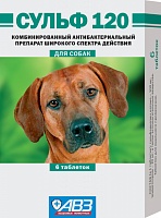Sulf 120 tablets for oral use for dogs