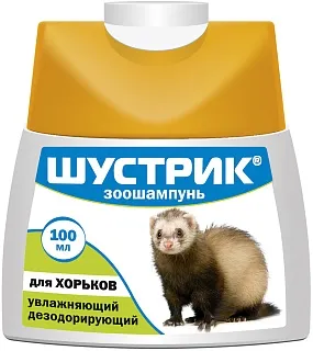 Shustrik moisturizing deodorizing shampoo for ferrets: description, application, buy at manufacturer's price