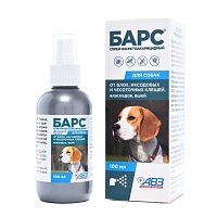 Bars spray insectoacaricidal for dogs