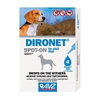 Dironet SPOT ON adult dogs