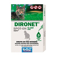 Dironet SPOT ON adult cats