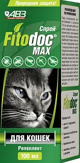Fitodoc Max spray for cats: description, application, buy at manufacturer's price