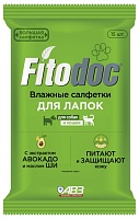 FITODOC влажные салфетки для лапок собак и кошек