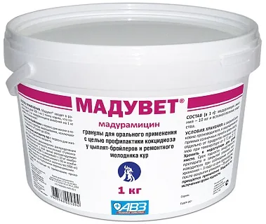 Maduvet granules for oral use: description, application, buy at manufacturer's price